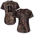 Wholesale Cheap Nationals #11 Ryan Zimmerman Camo Realtree Collection Cool Base Women's Stitched MLB Jersey