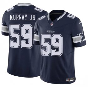 Men\'s Dallas Cowboys #59 Kenneth Murray Jr. Navy 2025 F.U.S.E. Vapor Untouchable Limited Football Stitched Jersey Cheap