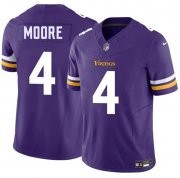 Cheap Men's Minnesota Vikings #4 Rondale Moore Purple 2025 F.U.S.E. Vapor Untouchable Limited Football Stitched Jersey