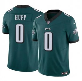 Cheap Men\'s Philadelphia Eagles #0 Bryce Huff Green 2024 F.U.S.E. Vapor Untouchable Limited Football Stitched Jersey