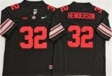 Cheap Men's Ohio State Buckeyes #32 TreVeyon Henderson Black 2025 F.U.S.E. Limited Stitched Jersey