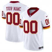 Cheap Men's Washington Commanders Active Player Custom White 2025 F.U.S.E. Throwback Vapor Limited Football Stitched Jersey
