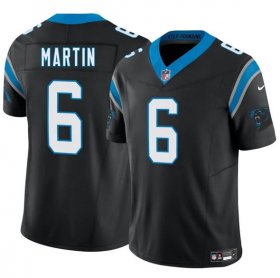 Men\'s Carolina Panthers #6 Sam Martin Black 2025 F.U.S.E. Vapor Limited Football Stitched Jersey Cheap