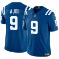 Men's Indianapolis Colts #9 Ajou Ajou Blue 2025 F.U.S.E. Vapor Limited Football Stitched Jersey Cheap