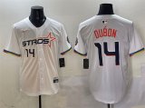 Cheap Men's Houston Astros #14 Mauricio Dub