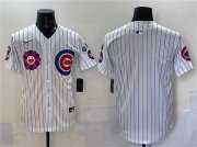 Cheap Men's Chicago Cubs Blank White 2025 Tokyo Series Limited Stitched Baseball Jersey