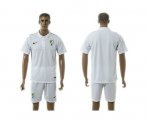 Wholesale Cheap Malaga Blank White Training Soccer Club Jersey