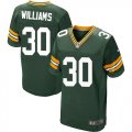 Wholesale Cheap Nike Packers #30 Jamaal Williams Green Team Color Men's Stitched NFL Elite Jersey