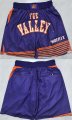 Cheap Men's Phoenix Suns Purple Shorts (Run Small)