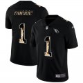Wholesale Cheap Arizona Cardinals #1 Kyler Murray Carbon Black Vapor Statue Of Liberty Limited NFL Jersey