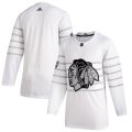 Wholesale Cheap Men's Chicago Blackhawks Adidas White 2020 NHL All-Star Game Authentic Jersey