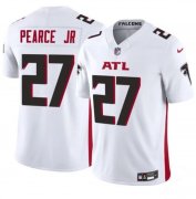 Men's Atlanta Falcons #27 James Pearce Jr White 2025 Draft F.U.S.E. Vapor Untouchable Limited Football Stitched Jersey Cheap