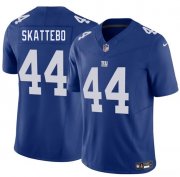Cheap Men's New York Giants #44 Cam Skattebo Blue 2025 Draft F.U.S.E. Vapor Untouchable Limited Football Stitched Jersey