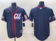 Men's American League Boston Red Sox Blank Navy 2025 All-Star Edition Limited Stitched Baseball Jersey Cheap Wholesale