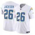 Cheap Men's Los Angeles Chargers #26 Donte Jackson White 2025 F.U.S.E. Vapor Limited Football Stitched Jersey
