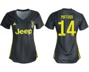 Wholesale Cheap Women's Juventus #14 Matuidi Third Soccer Club Jersey