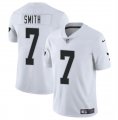 Men's Las Vegas Raiders #7 Geno Smith White 2025 Vapor Football Stitched Jersey Cheap