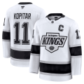 Men's Los Angeles Kings #11 Anze Kopitar White 2024-25 Away Stitched Hockey Jersey Cheap
