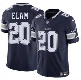 Men\'s Dallas Cowboys #20 Kaiir Elam Navy 2025 F.U.S.E. Vapor Untouchable Limited Football Stitched Jersey Cheap