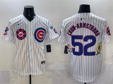 Cheap Men's Chicago Cubs #52 Pete Crow-Armstrong White 2025 Tokyo Series Limited Stitched Baseball Jersey