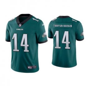Cheap Men\'s Philadelphia Eagles #14 Dorian Thompson-Robinson Green 2025 New Vapor Untouchable Limited Football Stitched Jersey