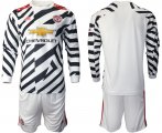 Wholesale Cheap 2021 Men Manchester united away long sleeve soccer jerseys
