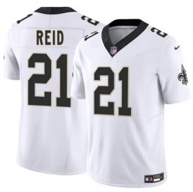 Men\'s New Orleans Saints #21 Justin Reid White 2025 F.U.S.E. Vapor Limited Football Stitched Jersey Cheap