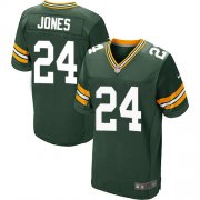 Wholesale Cheap Nike Packers #24 Josh Jones Green Team Color Men's Stitched NFL Elite Jersey
