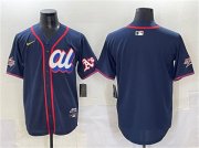 Cheap Men's American League Oakland Athletics Blank Navy 2025 All-Star Edition Limited Stitched Baseball Jersey
