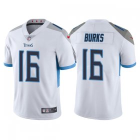 Wholesale Cheap Men\'s Tennessee Titans #16 Treylon Burks White Vapor Untouchable Stitched Jersey