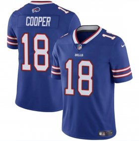 Cheap Men\'s Buffalo Bills #18 Amari Cooper Royal 2024 Vapor Untouchable Limited Football Stitched Jersey