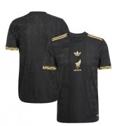 Cheap Men's Mexico Blank Black Gold 2025 Soccer Jersey