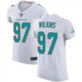 Wholesale Cheap Nike Dolphins #97 Christian Wilkins White Men's Stitched NFL Vapor Untouchable Elite Jersey