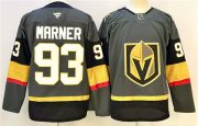 Men's Vegas Golden Knights #93 Mitch Marner Grey 2024-25 Stitched Hockey Jersey Cheap Wholesale