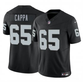 Men\'s Las Vegas Raiders #65 Alex Cappa Black 2025 F.U.S.E. Vapor Football Stitched Jersey Cheap
