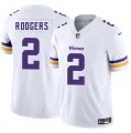 Men's Minnesota Vikings #2 Isaiah Rodgers White 2025 F.U.S.E. Vapor Limited Football Stitched Jersey Cheap
