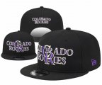 Colorado Rockies 2025 Stitched Snapback Hats 002 Cheap Wholesale