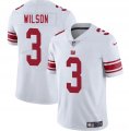Cheap Men's New York Giants #3 Russell Wilson White 2025 Vapor Untouchable Limited Football Stitched Jersey