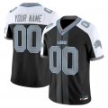 Men's Detroit Lions Customized Black Alternate 2025 F.U.S.E. 'Motor City Racing Edition' Vapor Limited Stitched Jersey Cheap Wholesale