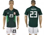 Wholesale Cheap Mexico #23 Montes Green Home Soccer Country Jersey