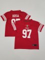 Wholesale Cheap Toddler San Francisco 49ers #97 Nick Bosa Limited Red Vapor Stitched Jersey