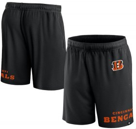 Cheap Men\'s Cincinnati Bengals Black Shorts