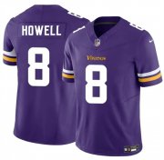 Men's Minnesota Vikings #8 Sam Howell Purple 2024 F.U.S.E. Vapor Untouchable Limited Football Stitched Jersey Cheap Wholesale