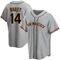 Cheap Men's San Francisco Giants #14 Patrick Bailey Gray Cool Base Stitched Baseball Jersey