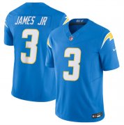 Wholesale Cheap Men's Los Angeles Chargers #3 Derwin James Jr. Blue 2023 F.U.S.E. Vapor Untouchable Limited Stitched Jersey