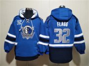 Cheap Men's Dallas Mavericks #32 Cooper Flagg Navy Ageless Must-Have Lace-Up Pullover Hoodie