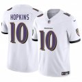 Men's Baltimore Ravens #10 DeAndre Hopkins White 2025 F.U.S.E. Vapor Limited Football Jersey Cheap