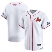 Cheap Men's Cincinnati Reds Blank White 2025 Speedway Classic Home Limited Stitched Baseball Jersey