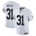 Men's Las Vegas Raiders #31 Raheem Mostert White 2025 Vapor Football Stitched Jersey Cheap