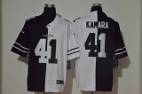 Wholesale Cheap Men's New Orleans Saints #41 Alvin Kamara Black White Peaceful Coexisting 2020 Vapor Untouchable Stitched NFL Nike Limited Jersey